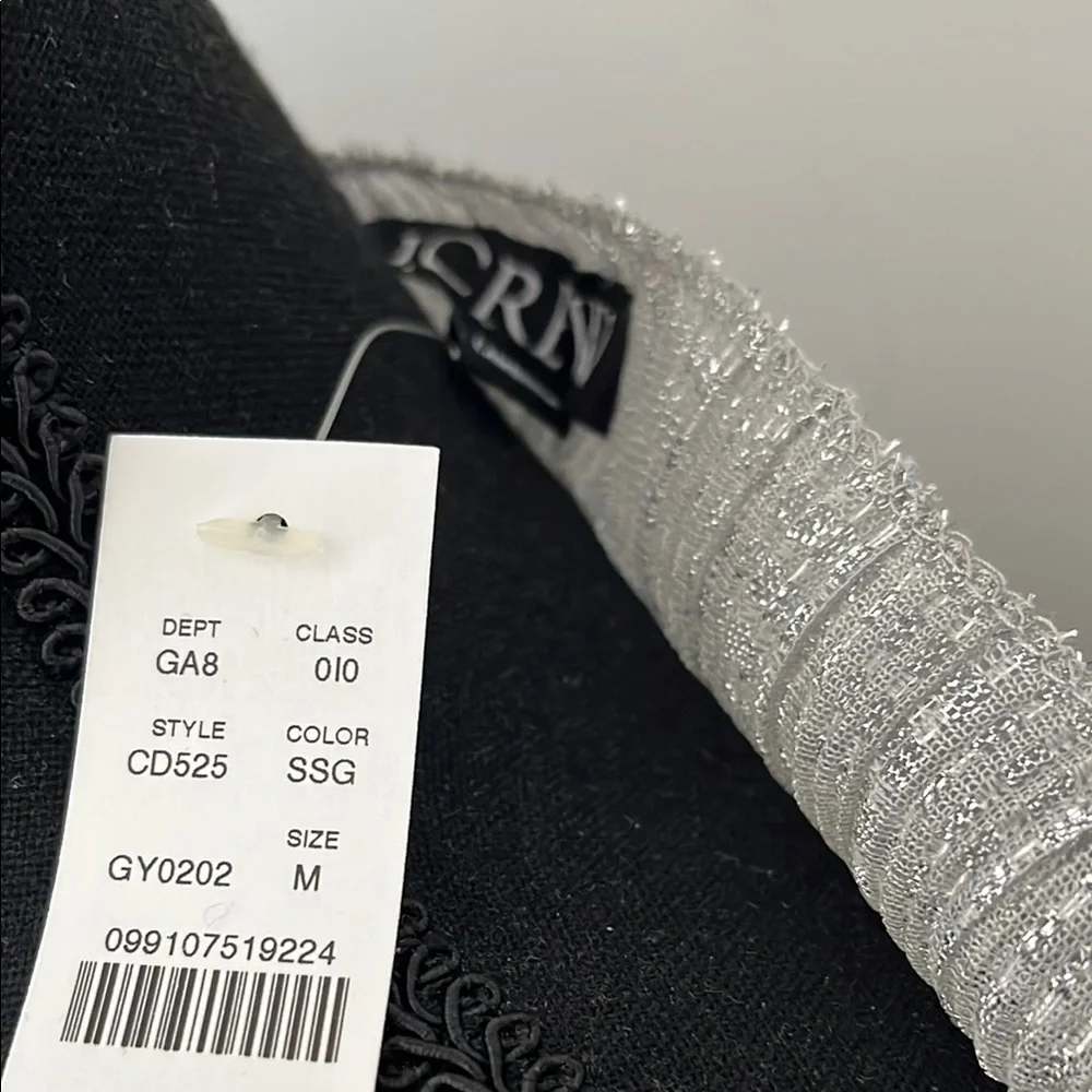 J. Crew Silver Metallic Blouse - Picture 5 of 7